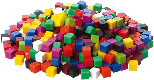 EDX Education Cube 1000-Piece Set, 1 cm Size