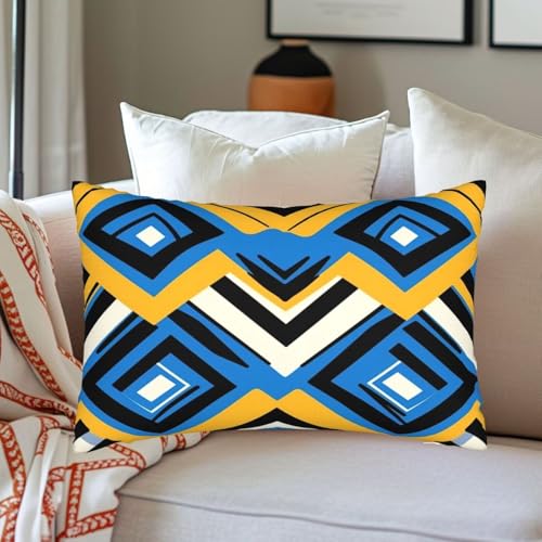 Housses de coussin canapé déco chambre taies d'oreillers résumé 60x90 cm - 4