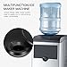 KUPPET 2 in 1 Commercial Ice Maker Machine with Water Dispenser-Products 33lbs Daily-Ice Cubes Ready in 7 Minutes-Electric Ice Making Machine with Ice Scoop and 2.6 lb Ice Storage
