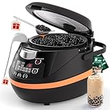 WantJoin Boba Cooker - 8L Boba Maker Machine Commercial Automatic Tapioca Pearl Warmer Pot Machine for Bubble Tea Milk Tea Pearls, Restaurant Dessert Stores Lounge Bars