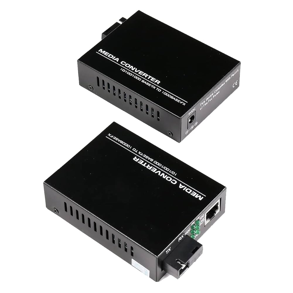 Amazon.com: A Pair 2 Pack SC Single Mode Gigabit Ethernet