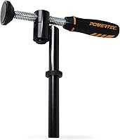 Vista 11 de POWERTEC 71530 Abrazadera de sujeción para banco de trabajo para carpintería, sujeción ajustable, abrazadera de banco para perro de 3/4 pulgadas