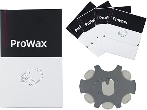 Oticon Prowax - 24 filtros de cera desechables de 0.079 in, herramienta de limpieza, accesorios para audífonos, filtros de cera para audífonos