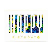 Vista 1 de M&M'S WORLD Caja de regalo de feliz cumpleaños de chocolate con leche