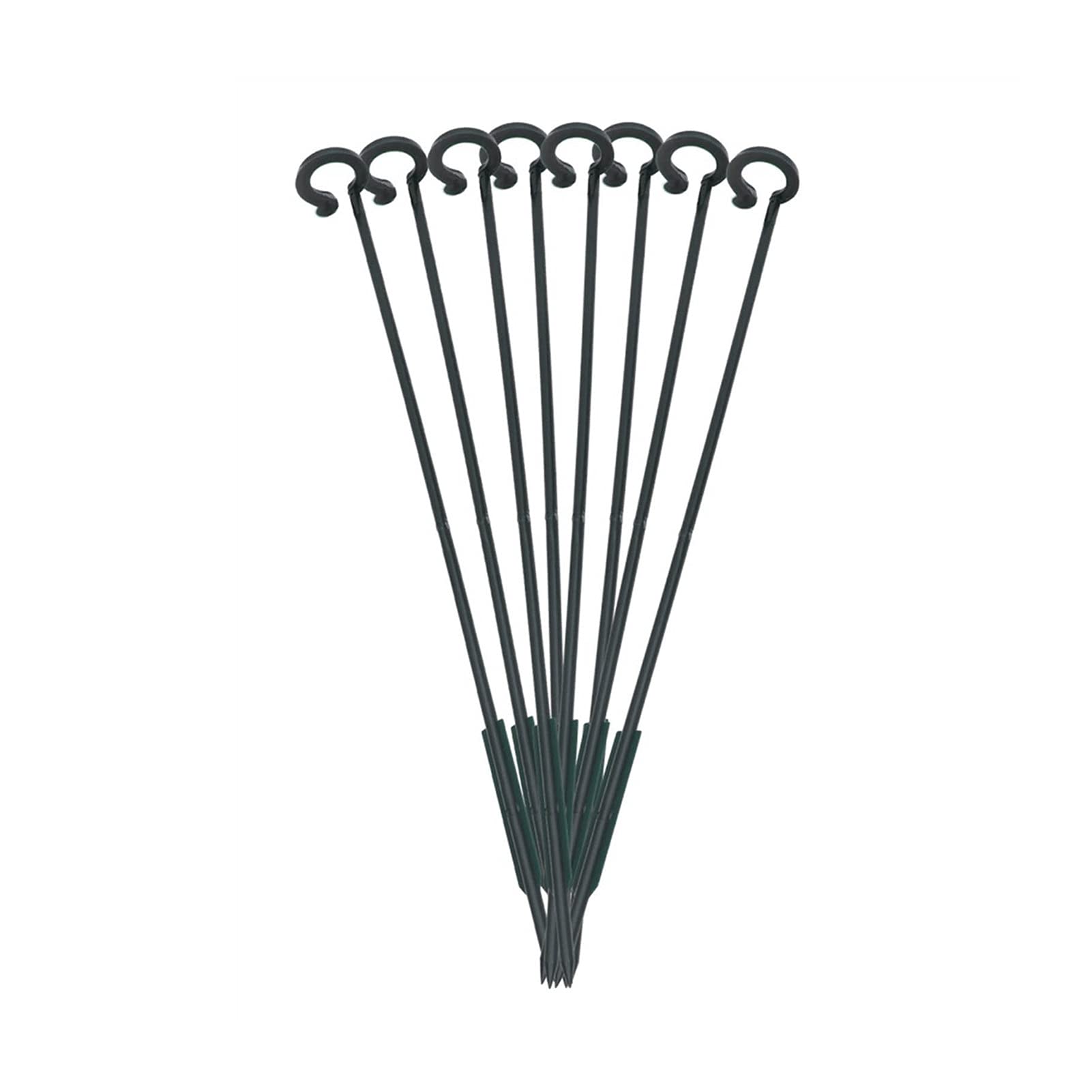 Saturey Tuteur Plante 1 Ensemble de tiges de Fixation de Plantes en Pot de Fleurs Polonais Bonsaï Support (Vert) Support pour Plantes De Jardin