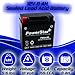 PowerStar PM9A-BS High Performance Power Sports AGM Battery 12V 9Ah 150 CC Yerf Dog Spiderbox 02246 Go Kart