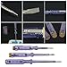 K-SPEED AC Circuit Tester Pen, 3PCS Electric Tester Pen, 100-500V, Multifunction, Screwdriver, Home, Shop, Garage