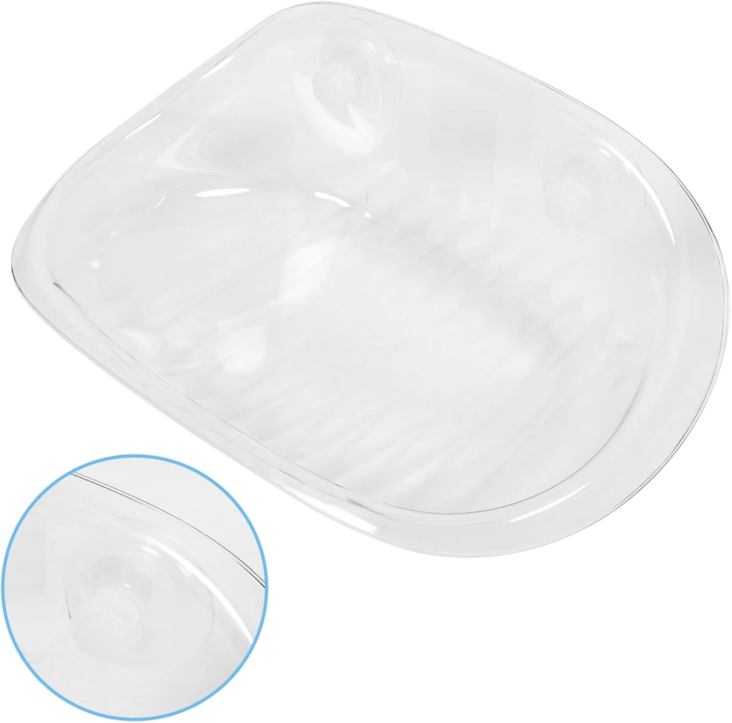 DECHOUS Cat Window Hammock Suction Cup Mounted Cat Bed for Indoor Use Cozy Nest for Kittens and Cats Space Saving Wall Design for Living Room and Bedroom Transparent Color