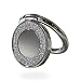 Produktbild Creols Handy Ring Smartphone Halter, Fingerhalter, Halterung für alle Mobiltelefone, aus Metall, Creols-013 (Silver)