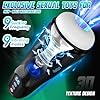 Enhanced Mode Male Masterburbatar Hands Free with 9 Thrusting 9 Sucking Heating Vibration Modes, Blowjobob Machine for Man Pocket Puzzy Male Mastusbafor Automatic Tight Viboators Sleeve Hoodies B2574S #1