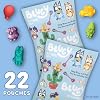 Bluey Fruit Flavored Snacks, Fat Free and Gluten Free Snacks, 17.6 oz (22 Pouches)