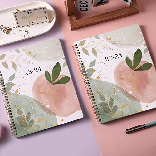 Planner 2023-2024 - July 2023 - June 2024, Academic Planner 2023-2024, 8" X 10" Weekly And Monthly Planner 2023-2024, Twin-Wire Binding - Schedule Your Daily Work Well #TOP1