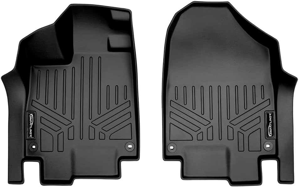 SMARTLINER Custom Fit 3 Row Floor Mats and Cargo Liner Behind 2nd Row Set Compatible with 2018-2025 Honda Odyssey