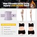 Imagen de JXCTNNU Faja Reductora Adelgazante Deporte Cintura Entrenador Faja Abdomen Adjustable Lumbar Cinturón Lumbar Reductor Deportiva de Fitness Waist Trainer Mujer y Hombre (Violeta