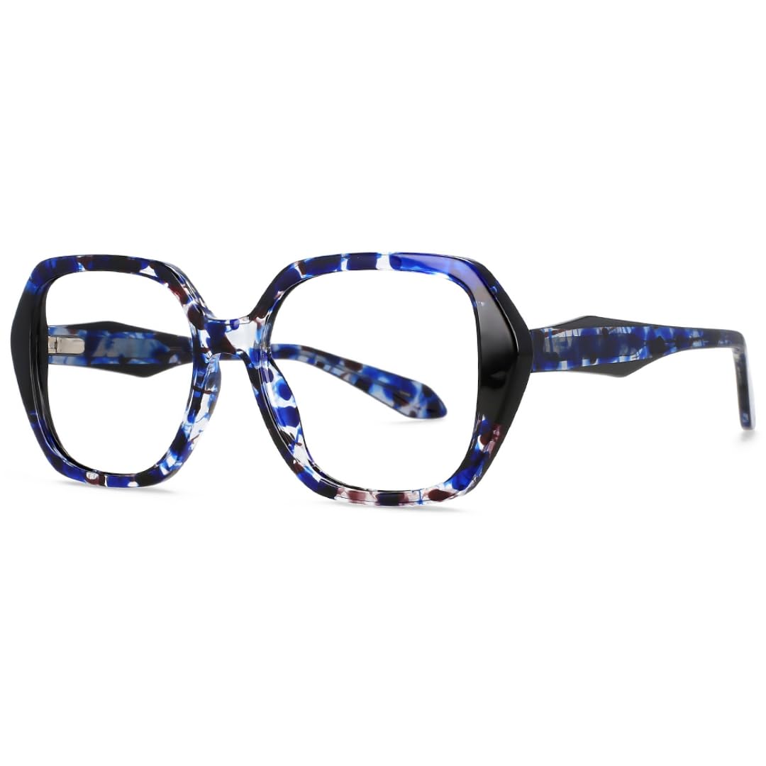 Okulary przeciwsłoneczne damskie Cat Eye Vintage Plastic Titanium Big Frame