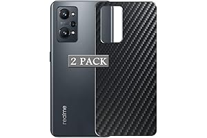 Back film compatible with realme GT Neo2/GT Neo 2 Protection Protector Black Sticker