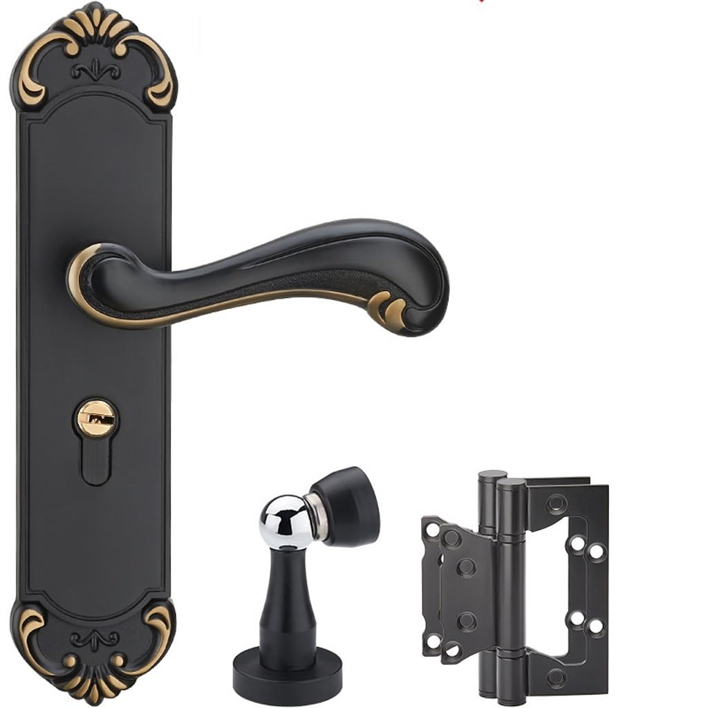 MOBYGKFY Door Lock Indoor Bedroom Room Magnetic Suction Silent