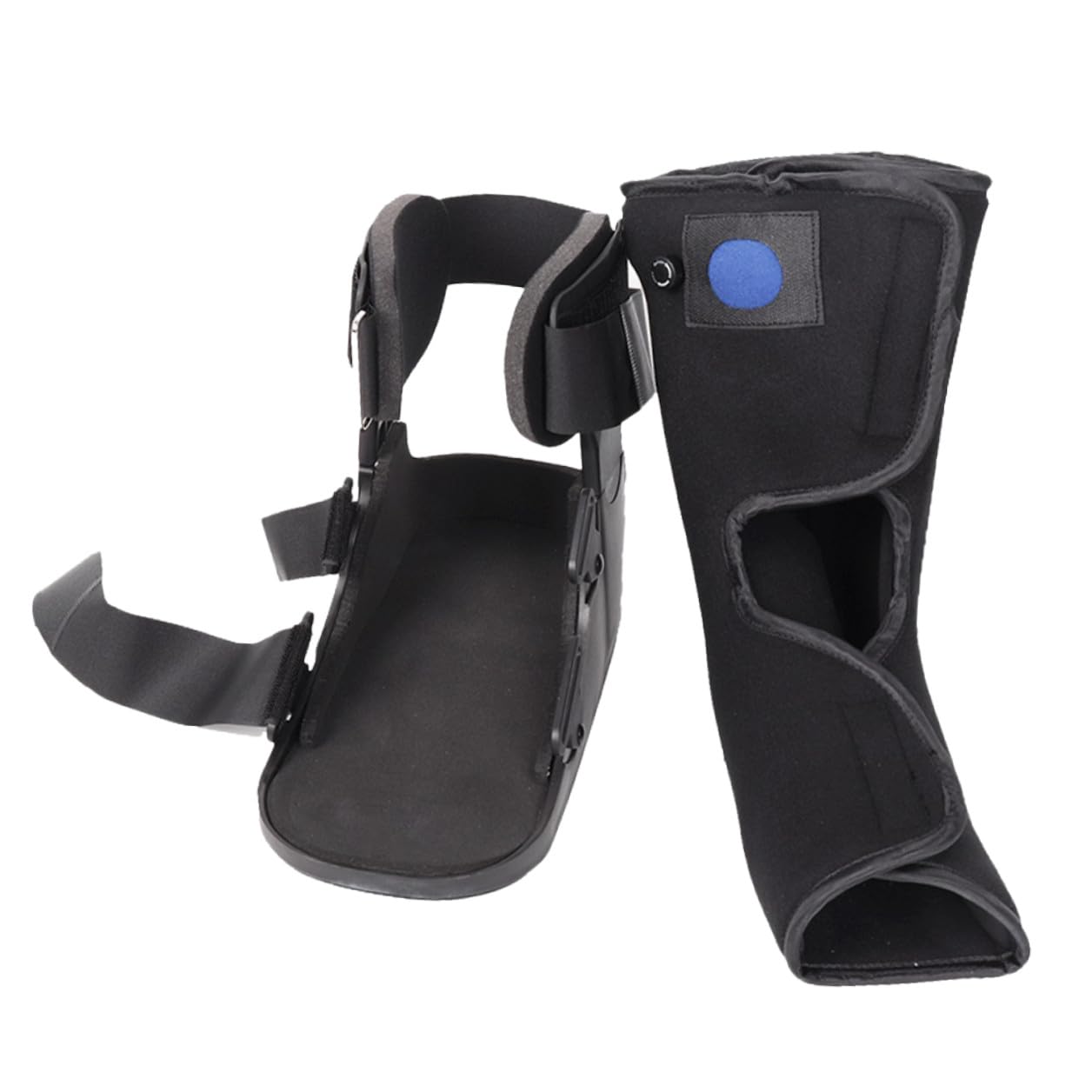 VICASKY Foot Stabilizer Boot and Ankle Brace Support with Inflatable, Low-cut Medical Walking Boot for Post-surgery Rehabilitation and Sprain Protection, Adult and Pediatric Foot