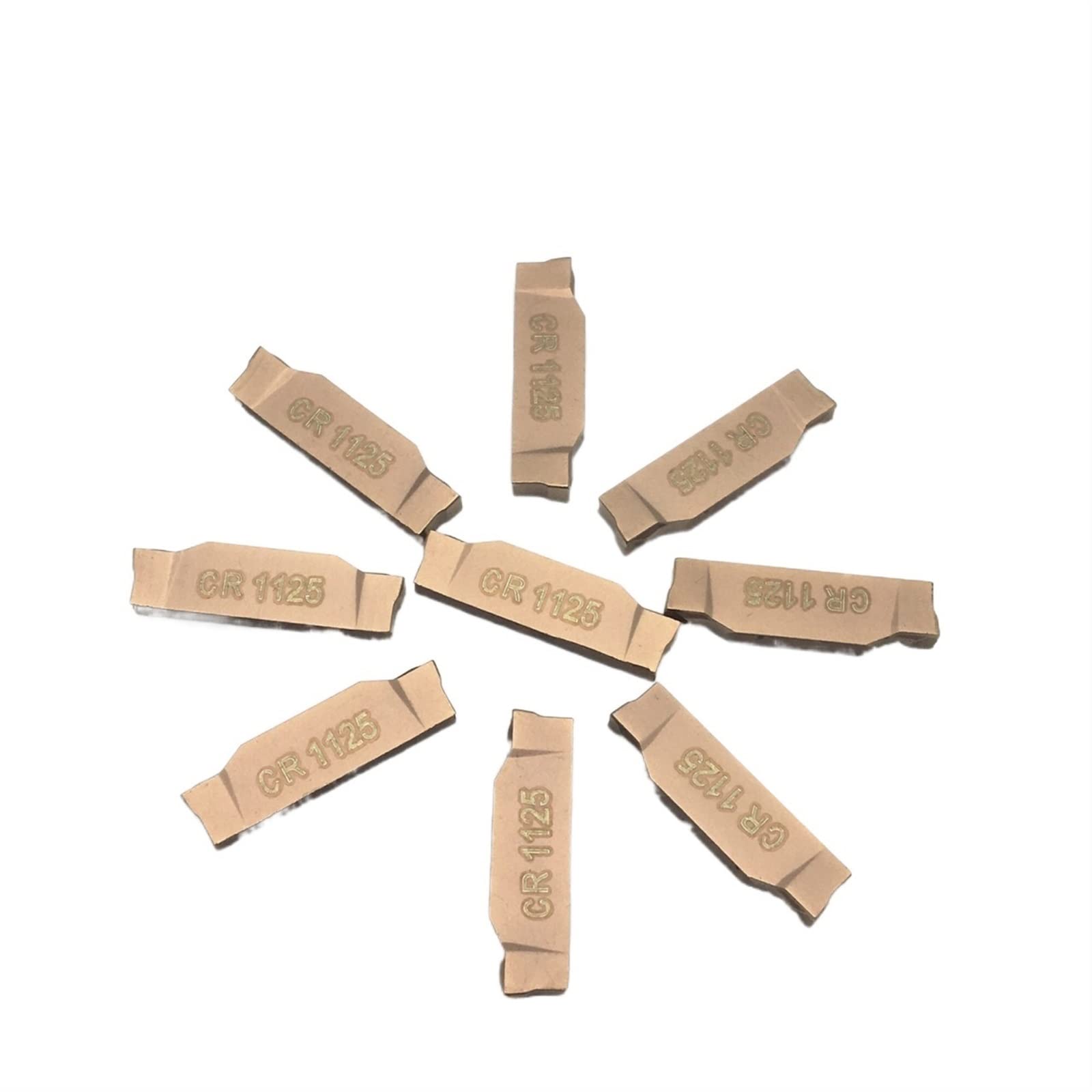 JUN-STORE Slotting Tool Carbide Insert Lathe Slotting Blade SENMIAO-TH (Angle : N123G2 0400 TF 4225, Shank Diameter : 50PCS)