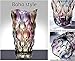 CEMABT Glass Vases for Flowers，Thickened 3.4 lb Morden vases for Tables Centerpieces, vase for Home Decor, Crystal,Colorful and Clear Rose Large Vases Christmas Day Gifts(Heavy Duty)