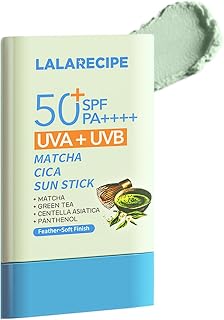 LALARECIPE LALARECIPE 抹茶 鹿牌 不黏腻 防晒 防晒 防晒 MATCHA CICA SUN STICK SPF50+PA++++ (抹茶糖)