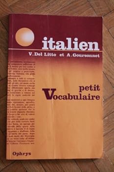 Paperback Petit vocabulaire italien [French] Book