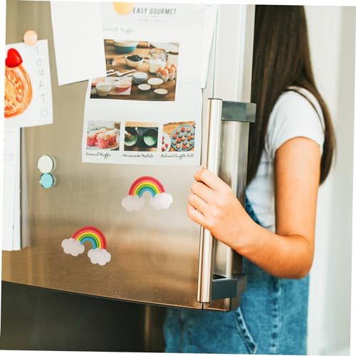 Clips para nevera TOPBATHY que sujetan dibujos infantiles sin caerse, pack de 15 imanes 8