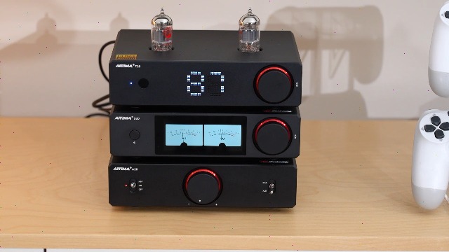 Amazon.co.jp: AIYIMA T20 フルバランスHi-Fi真空管プリアンプ ECC83