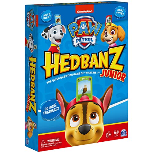Hedbanz Junior Paw Patrol, Picture Guessing Board Game, For Families And Kids Ages 5 And Up #TOP6