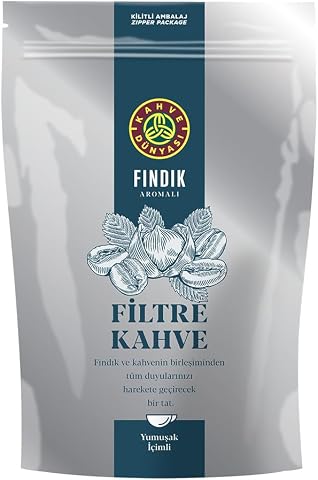 Kahve Dünyası Filtre Kahve Fındık Aromalı Kilitli 250 gr