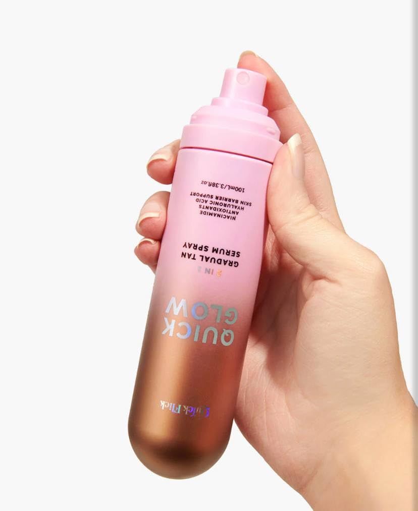 Quick Beauty Quick Glow Gradual Tan Serum Spray 3.4 fl. oz