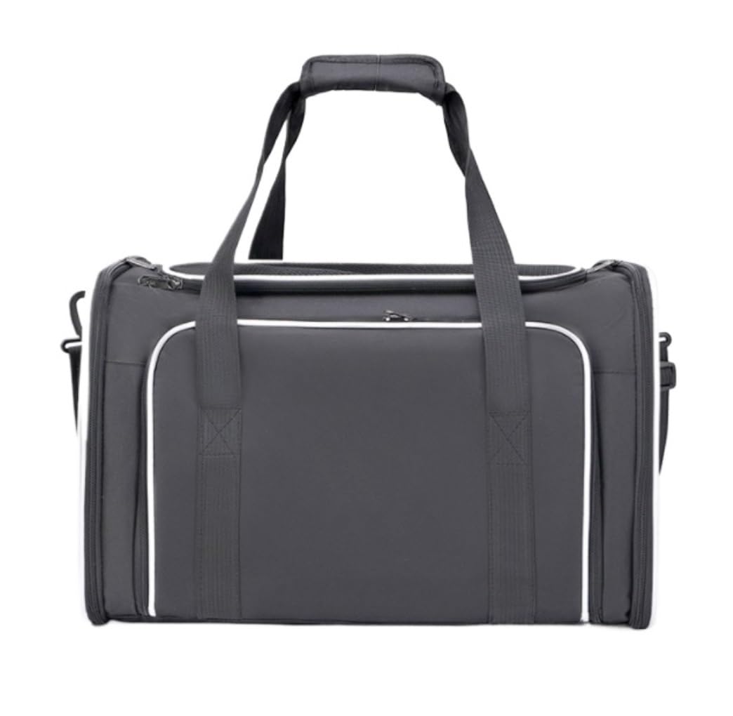 Transportin Gato Perro Bolsa De Transporte Para Perros, Bolsa Plegable Para Cachorros, Bolsa Cruzada Para Gatos, Bolsa Transportadora Para Animales Pequeños Transportin Gato Para Coche(D,40*25*25cm)