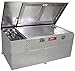 RDS Aluminum Transfer Fuel Tank Toolbox Combo with GPI 12V Fuel Transfer Pump - 70-Gallon, Rectangular, Diamond Plate, 15 GPM, Model Number 73956