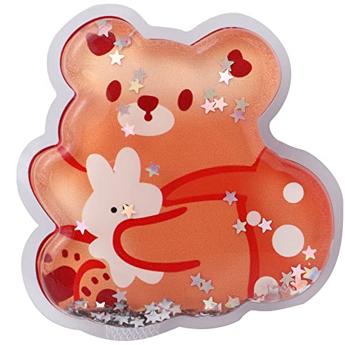 Image of Cute Anime Mobile Holder Grip Stand for Phones Selfie Holder for Smartphones, Designed for Kids and Teens. [ Gel Inside ]-(Model - Orange Bear)