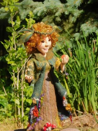 Walking Palm 1 Lb. Red Carded Core Wool Needle Wet Felting #TOP1