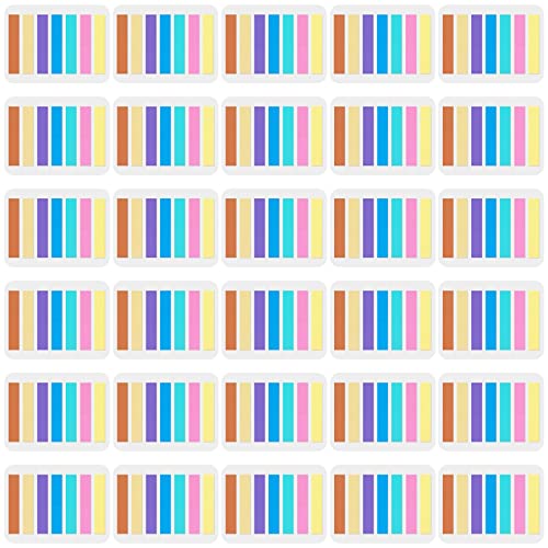SIQUK 4200 Pieces Page Flags Sticky Tabs Page Markers Macaron Flag Tabs Sticky Notes Colored Writable and Repositionable Book Flag Page Marker Tabs Strip Page Flag