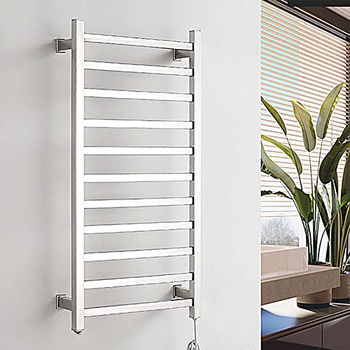 Toallero eléctrico para baño de rápido secado con interruptor integrado 3