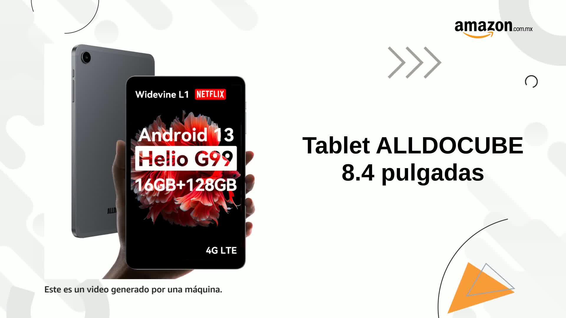 ALLDOCUBE iPlay50 Mini Pro NFE 8.4 Inch Tablet,16GB(8+8) RAM 128GB