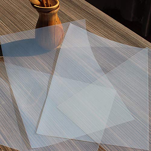 Inkjet film positive Film for Screen Printing 8.5"x11" Clear Transparency Film Pack of 50 Sheets for Overhead Projector Transparencies and Screen Prints