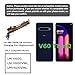 for LG V60 ThinQ USB Charging Board Port Replacement, LM-V600 Type C Dock Board Connector for LG V60 ThinQ 5G with Tools & Instruction