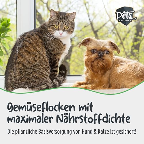 Gemüseflocken für Hunde und Katzen 1kg – Getreidefreier Gemüse-Mix