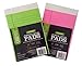 Neon Junior Legal Pads Bundle - 2 Items: 1 Pack Neon Green Pads, 1 Pack Neon Pink Pads