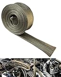 Rroxcok Heat Shield Sleeve Spark Plug Wire Heat Shield 1/2