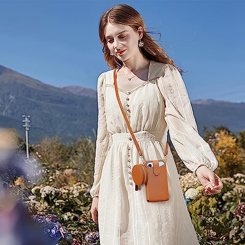 Image of Peacocktion Small Crossbody Cell Phone Purse for Women, Lightweight Mini Small Crossbody Bags for Women with Card Slots