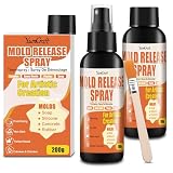 Spray Separante Silicone 200g, Asciugatura Rapida, Antiaderente per Stampi