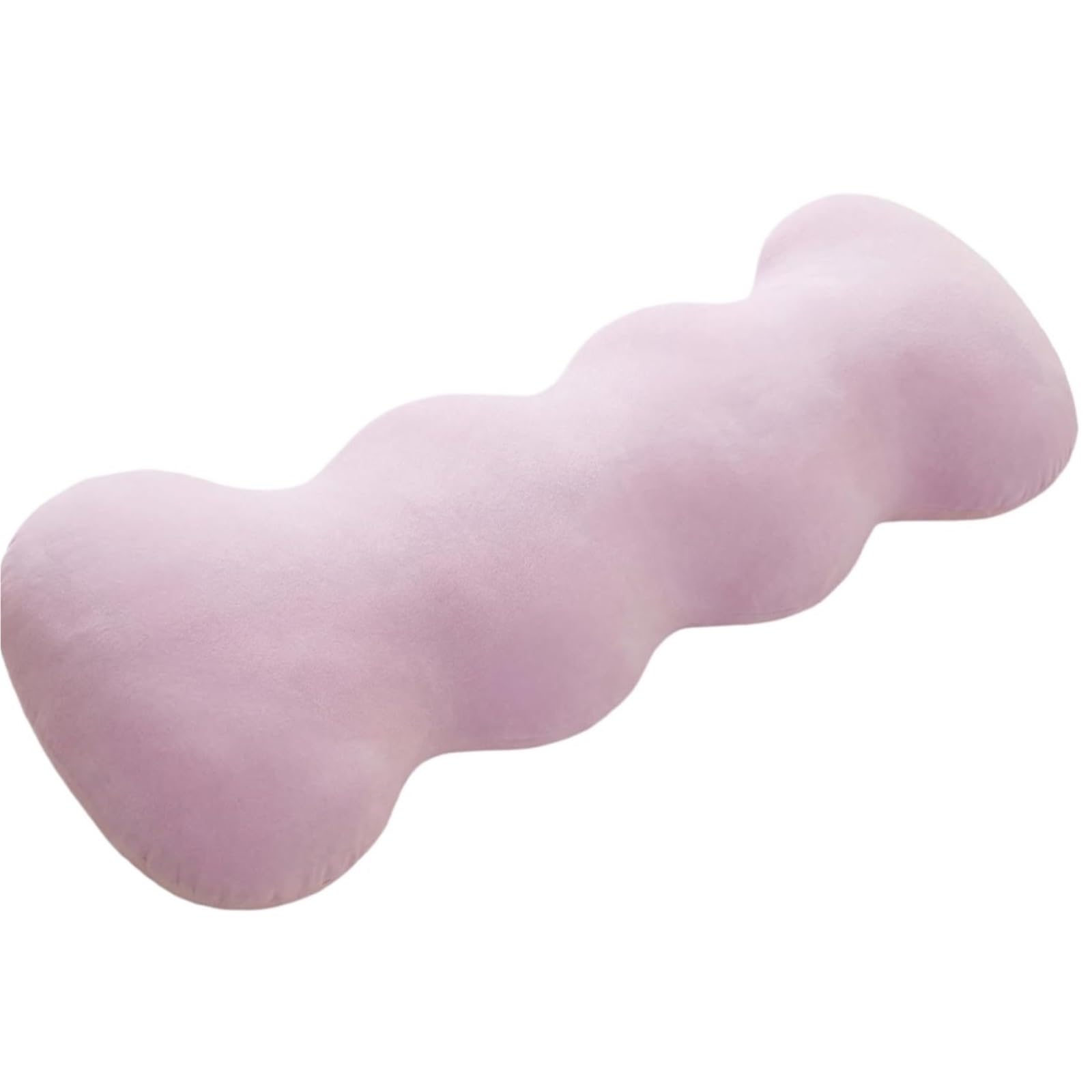 ANQKYO Pea Pod Body Pillow for Side Sleeper Pod Body Pillow For Side Sleeper, Ergonomic S-Shaped Full Support For Adults, Long Cooling Hug(Purple,S)