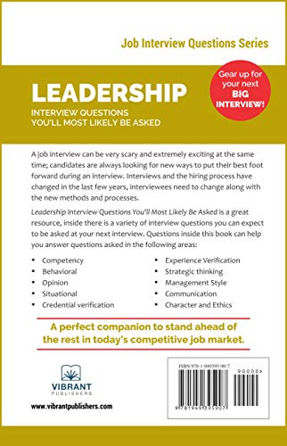 Leadership Interview Questions You'll Most Likely Be Asked (Job Interview Questions) #TOP1