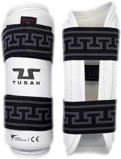 Tusah WT テコンドー コンペティション承認前腕ガード - ペア