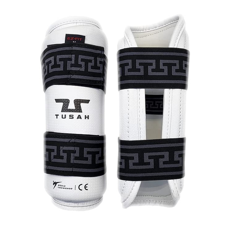 Tusah WT Taekwondo Competition Approved Forearm Guards - Pair (Medium)