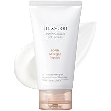 mixsoon PDRN Collagen Gel Cleanser - Deep Pore Cleansing, Lightweight Daily Gel Cleanser for All Skin Types 100ml / 3.38 fl.oz. Korean Glass Skin Care